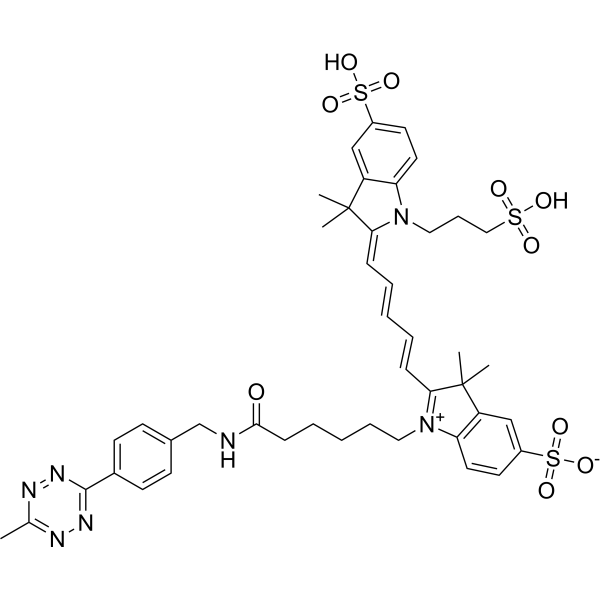 Sulfo-Cy5-Methyltetrazine 1801924-46-8